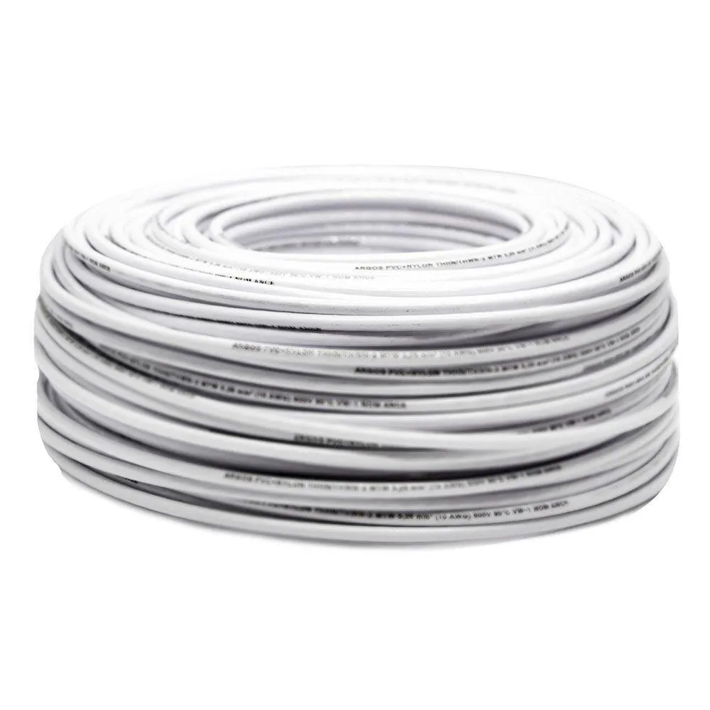 CABLE ELECTRICO NO. 12 COLOR BLANCO (MT.)