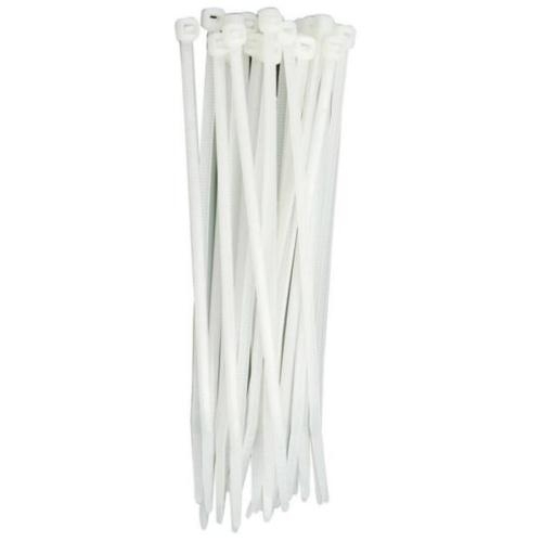 CINCHOS PLASTICOS  BLANCOS DE 10" POR BOLSA