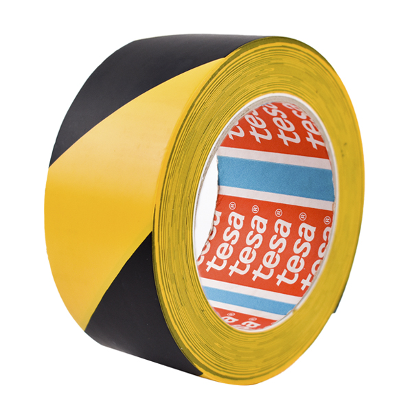 CINTA DE PRECAUCIÓN AMARILLA/NEGRO TESA 2"