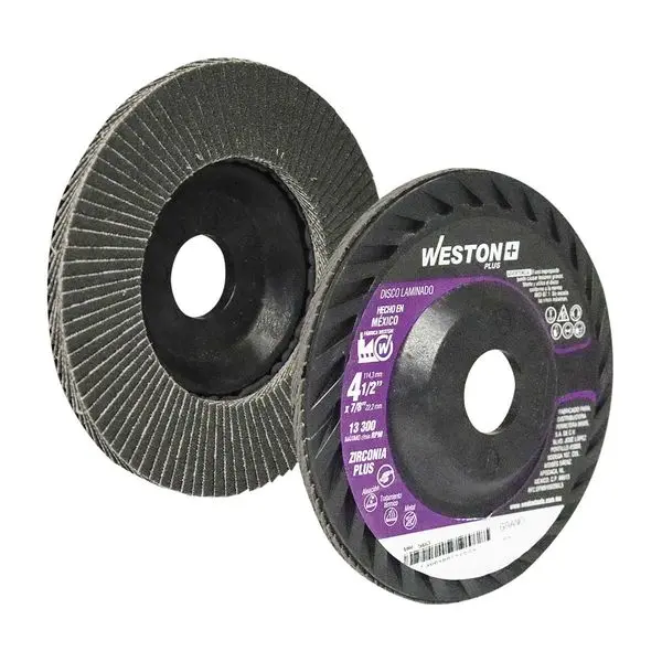 DISCO LAMINADO ZIRCONIO GLA 4-1/2" G60