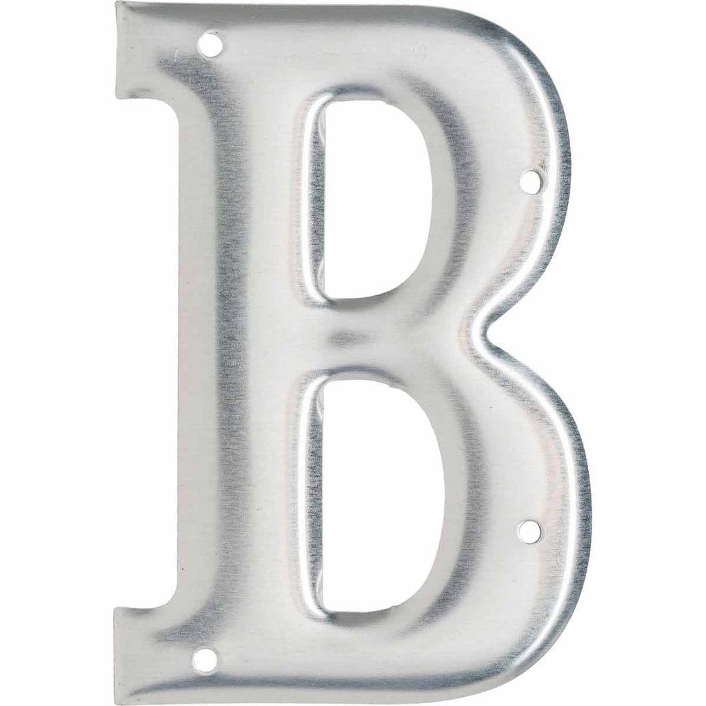 LETRA DE ALUMINIO  " B "