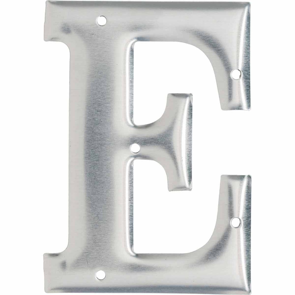 LETRA DE ALUMINIO  " E "