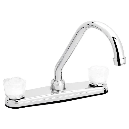 MEZCLADORA P/LAVATRASTOS ACRILICA C/ GANZO(UNI.)