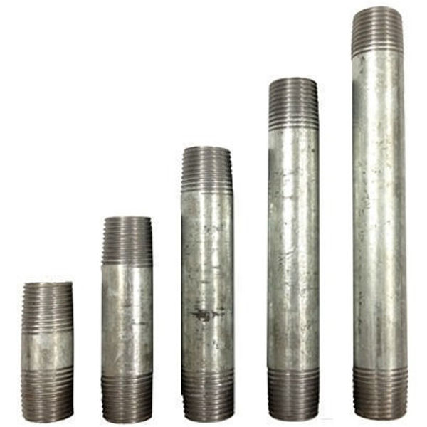NIPLE HG DE 1/2 PLG X  8 (UNI)