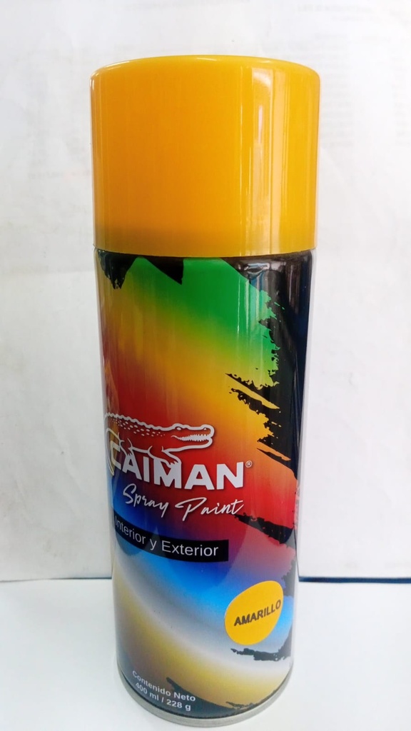 PINTURA EN SPRAY COLOR AMARILLO VIKINGO (UNI.)