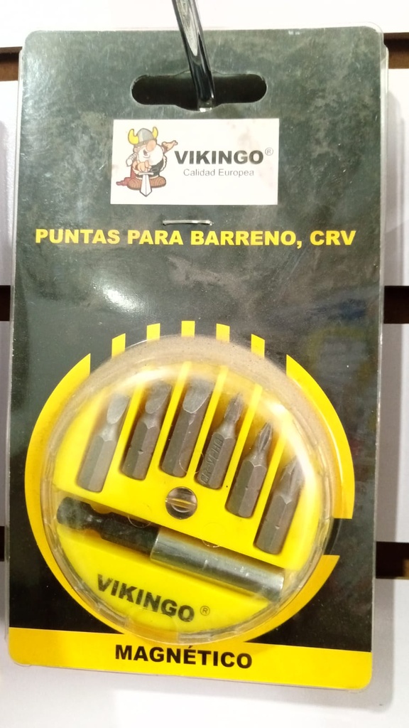 PUNTA P/BARRENO JUEGO MAGNETICO (-) Y (+)