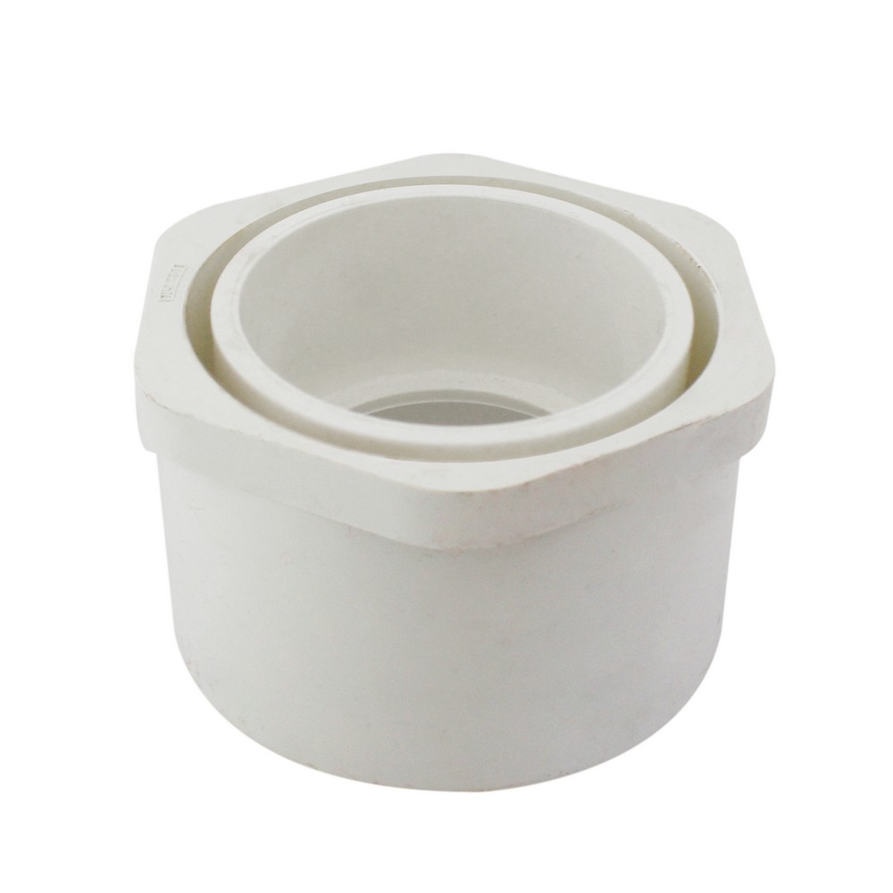 REDUCIDOR PVC BLANCO DE 3" A 2"  UNID.