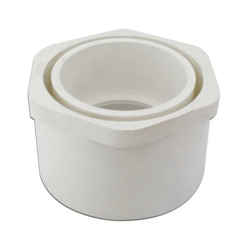 REDUCIDOR PVC DE 1 1/2 X 1 PLG BL.