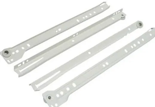 RIEL P/GAVETA C/CIERRE AUTOM. BLANCO 18 PLG (UNI)