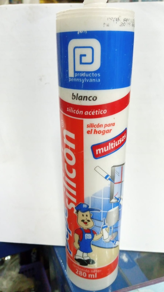 SILICON SOUDAL TUBO/BLANCO