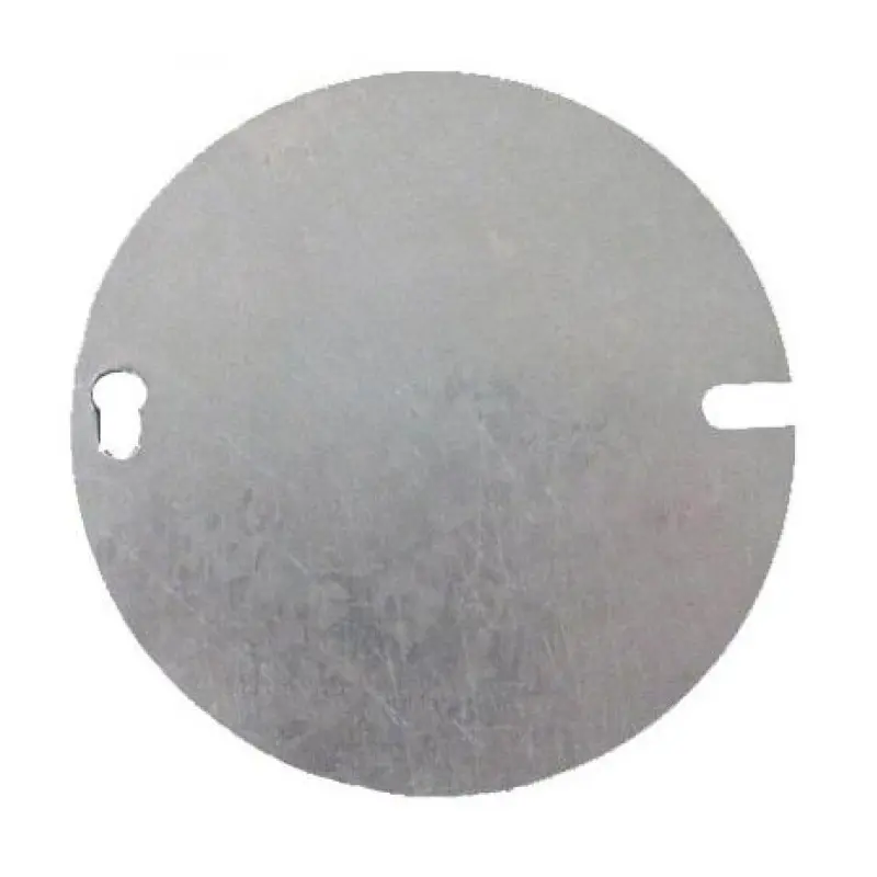 TAPADERA CIEGA REDONDA P/ CAJA OCTAGONAL METAL