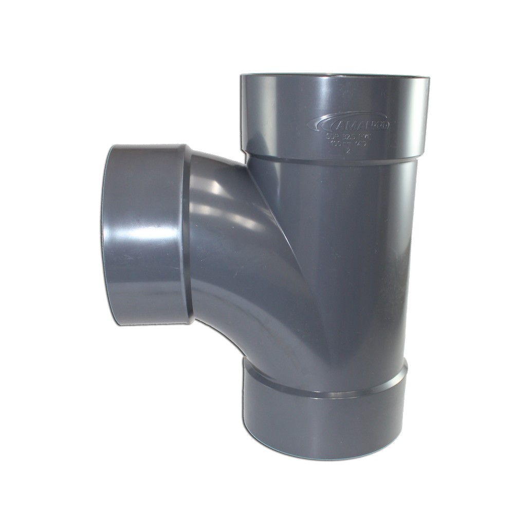 TE PVC DE 1 1/2 DRENAJE (UNI.)