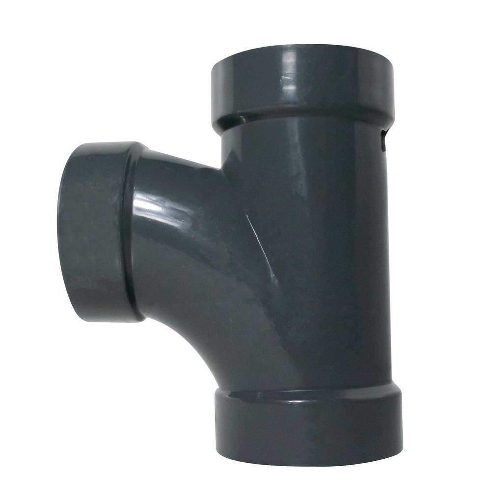 TE PVC DE 4 DRENAJE (UNI.)