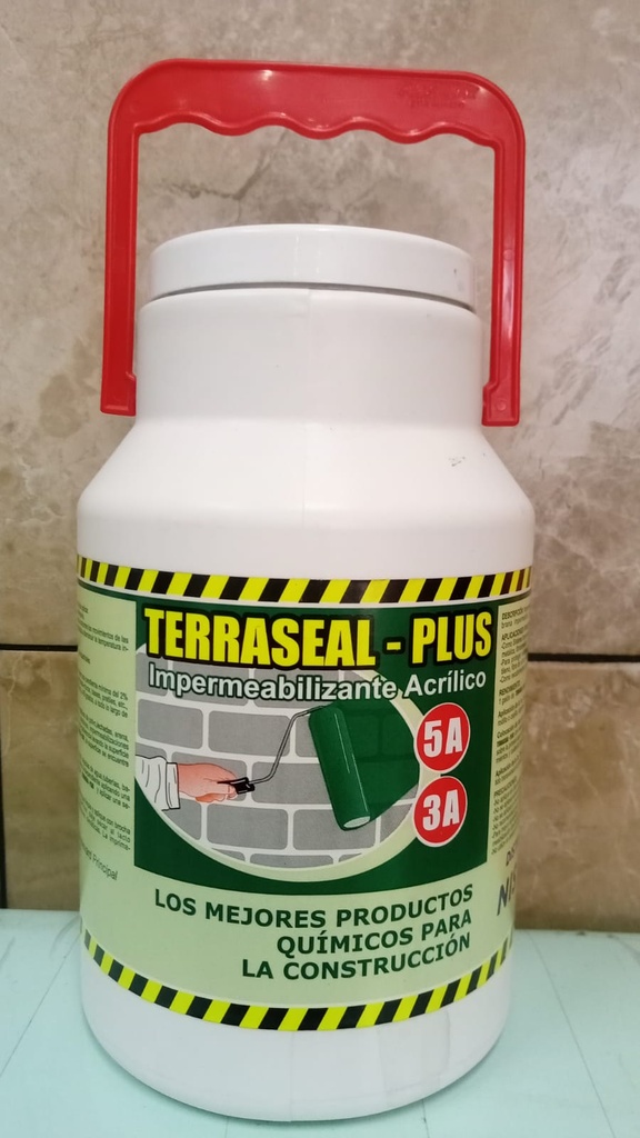 TERRASEAL IMPERME. 1/2 GAL ROJO 5AÑOS