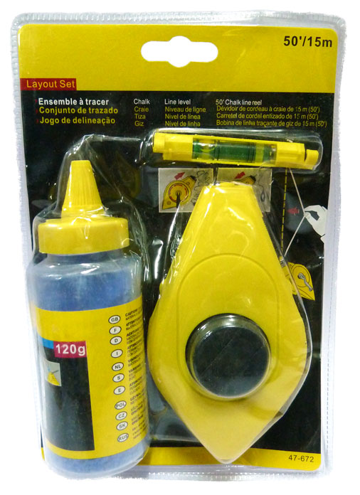 TIRA LINEA CON NIVEL DE HILO BRICKEL 3 PZS
