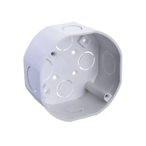 [C015] CAJA OCTAGONAL PLASTICA  (UNI.)