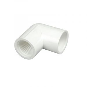 [C093] CODO PVC DE 3/4 CON ROSCA (UNI.)