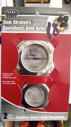 [7886] COLADOR   P/FREGADERO  2 PIEZAS