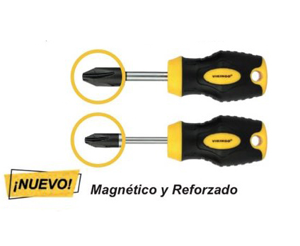 [D040] DESARMADORES STUBBY PHILLIPS / PLANO 1 1/2 PLG (PAR)