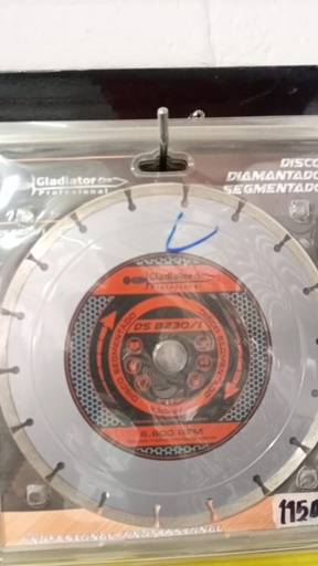 [DS8230/1] DISCO DIAMANTE SEG GLA 9 (UNI)