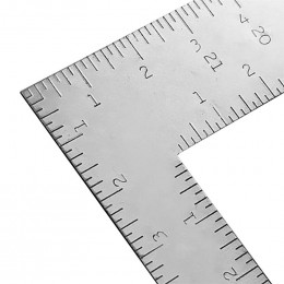 [VK0974] ESCUADRILONGO ACERO INOX PROFESIONAL DE 16 X 24 PLG (UNI)