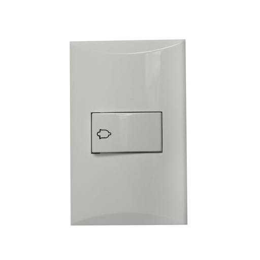 [T042] INTERRUNTOR PARA TIMBRE  PARA EMPOTRAR (UNI.)