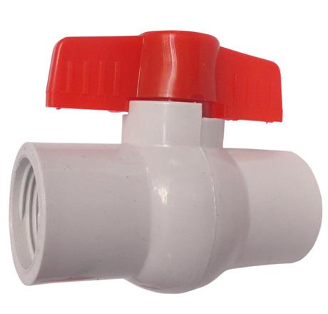 [8982] LLAVE DE BOLA PLASTICA  C/ ROSCA 1/2"