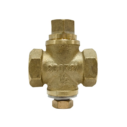 [4852] LLAVE DE PASO  1/2 " 200 PSI  TIPO CRUZ. DADO
