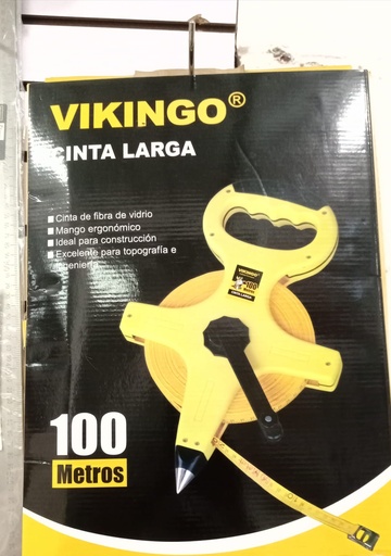 [M055] METRO DE FIBRA DE VIDRIO DE 100MTS.