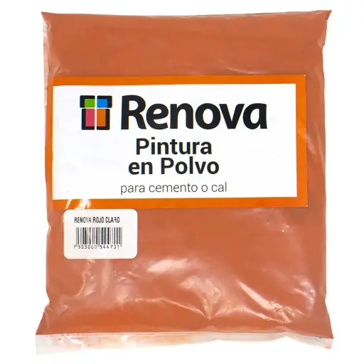 [P058] PINTURA EN POLVO X LB COLOR ROJO CLARO