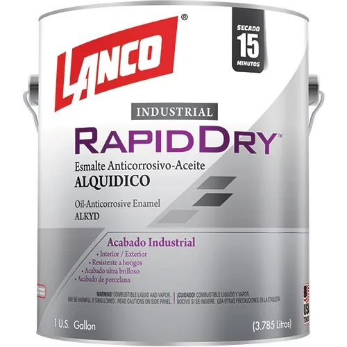 [P208] PINTURA RAPID DRY CAOBA MARCA LANCO X GALON