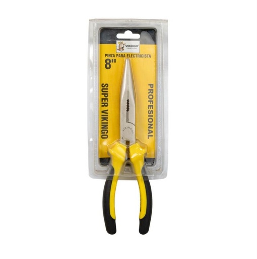 [P254] PINZA DE ELECTRICISTA VIKINGO DE 8 PLG (UNI)