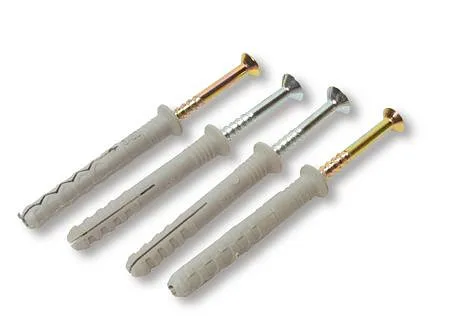 [2728] TARUGO PLASTICO CON TORNILLO FIXE 6X60 MM(1/4"X2.5")