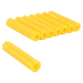 [T018] TARUGOS COLOR AMARILLO (UNI.)