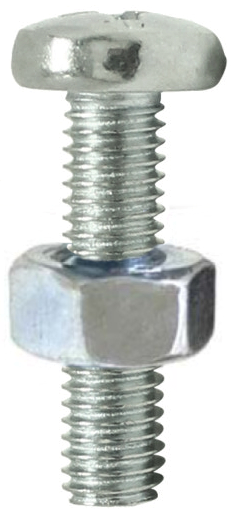 [TER1410] TORNILLO ESTUFA GAL. 1/4 X 1 (UNI)